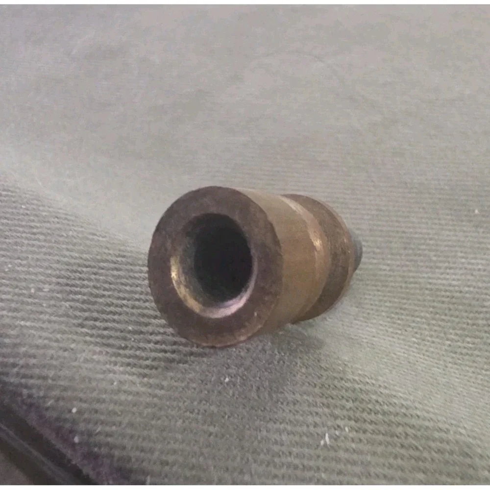 Solid Brass Lamp Shade Finial 1 1/8 Adapter Scrap Metal